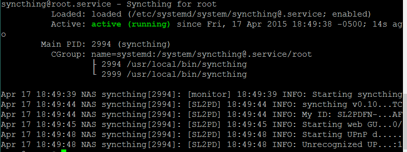 syncthing install